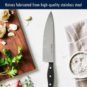 HENCKELS Statement Premium Quality 15-Piece Knife Block Set, Natural, Razor-Sharp, German Engineered Informed by 100+ Years of Mastery, Lightweight and Strong, Dishwasher Safe - Image 9