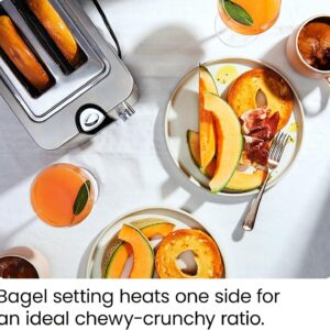 Chefman 2-Slice Digital Toaster, Pop-Up, Stainless Steel, Extra-Wide Slots For Bagels, Defrost, Reheat, Cancel Functions, Removable Crumb Tray - Image 8