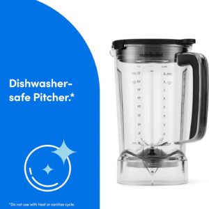 nutribullet Power Core™ Blender, 1400W Peak Power, Smoothies, Crushed Ice & Frozen Fruit, Full-Size Countertop Blender, 72-oz. Pitcher, Black, NBF70100 - Image 7