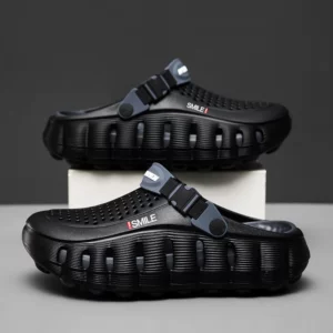 2026 Summer New Cave Shoes Outdoor Non slip Cool Slippers One Step Trendy Thick Bottom Odor proof Beach Shoes - Image 3