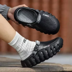 2026 Summer New Cave Shoes Outdoor Non slip Cool Slippers One Step Trendy Thick Bottom Odor proof Beach Shoes - Image 8
