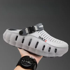 2026 Summer New Cave Shoes Outdoor Non slip Cool Slippers One Step Trendy Thick Bottom Odor proof Beach Shoes - Image 7