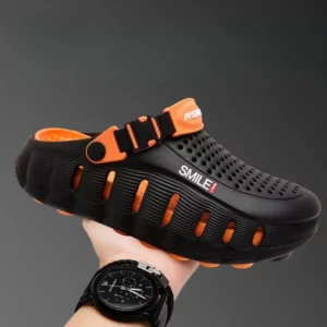 2026 Summer New Cave Shoes Outdoor Non slip Cool Slippers One Step Trendy Thick Bottom Odor proof Beach Shoes - Image 6
