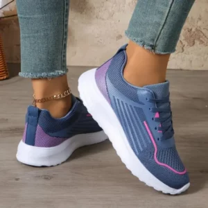 2026 Chunky Sneakers Women's Casual Shoes Spring and Autumn Mesh Breathable Sports Shoes for Women's Soft Sole Running Shoes - Image 2