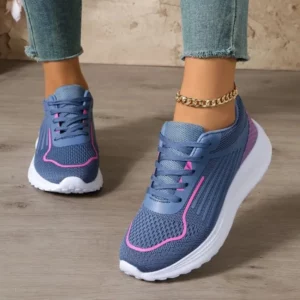 2026 Chunky Sneakers Women's Casual Shoes Spring and Autumn Mesh Breathable Sports Shoes for Women's Soft Sole Running Shoes - Image 3