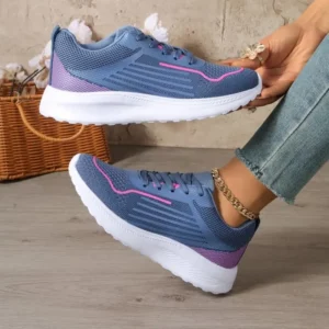 2026 Chunky Sneakers Women's Casual Shoes Spring and Autumn Mesh Breathable Sports Shoes for Women's Soft Sole Running Shoes - Image 4