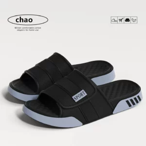 EVA Men's Slip-On Shoes Comfortable Home Bathroom Outdoor Wear Anti-Slip Deodorant High-Rise Slippers Spring Summer Autumn - Image 1