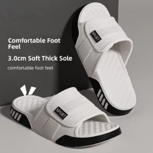 EVA Men's Slip-On Shoes Comfortable Home Bathroom Outdoor Wear Anti-Slip Deodorant High-Rise Slippers Spring Summer Autumn - Image 2