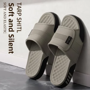 EVA Men's Slip-On Shoes Comfortable Home Bathroom Outdoor Wear Anti-Slip Deodorant High-Rise Slippers Spring Summer Autumn - Image 5