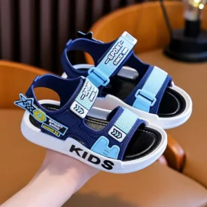 Boys' Cartoon Sandals & Slippers for Summer, Internet-Famous Style, Non-Slip Thick Sole, Casual Home Wear, Suitable for Kids & O - Image 5