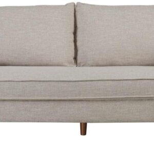 Modway Revive Contemporary Modern Fabric Upholstered Sofa In Beige - Image 4