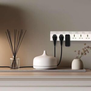 Philips 6-Way Universal Power Extension Cord with Individual Switches (1.5M), 2500W Overload Protection, 750°C Fire-Resistant, 3x1mm² Heavy Duty Cable, 13A Fuse, ESMA Certified, UK Plug (6UV-1.5m) - Image 9