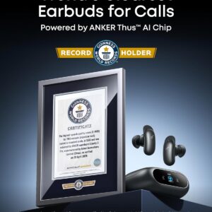 soundcore Liberty 5 Pro by Anker, Guinness World Records-Certified Call Quality, ANKER Thus™ AI Chip, Active Noise Cancelling Wireless Earbuds, Crystal-Clear Calls for Noisy Environments - Image 3