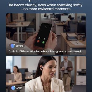 soundcore Liberty 5 Pro by Anker, Guinness World Records-Certified Call Quality, ANKER Thus™ AI Chip, Active Noise Cancelling Wireless Earbuds, Crystal-Clear Calls for Noisy Environments - Image 5