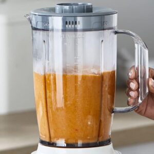 Kenwood Blender 650W Smoothie Blender/Smoothie Maker Blend-X Fresh 1.5L With Extra Blender Jar, Grinder Mill, Grater Mill, Ice Crush Function Blp41.H0Wh White - Image 3