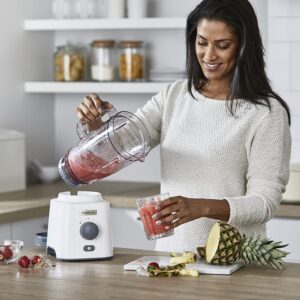 Kenwood Blender 650W Smoothie Blender/Smoothie Maker Blend-X Fresh 1.5L With Extra Blender Jar, Grinder Mill, Grater Mill, Ice Crush Function Blp41.H0Wh White - Image 9