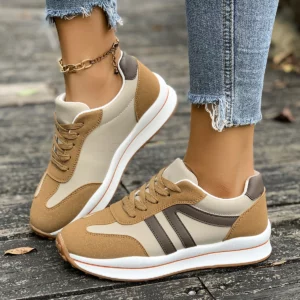 Women New Designer Sneakers Sport Thick Bottom Casual Fashionable Sneakers 2026 Lightweight Running Shoes Women Zapatos De Mujer - Image 3