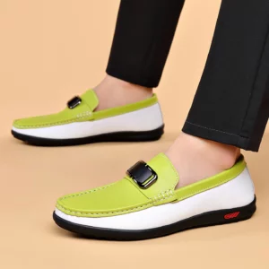 New Brand Loafers Men's Shoes All-match Formal Business Leather Shoes Soft Lightweight Men's Casual Men's Fashion Sneakers Shoes - Image 5