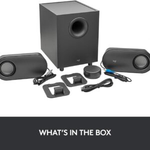 Logitech Z407 Bluetooth Computer Speakers With Subwoofer And Wireless Control, Immersive Sound, Premium Audio With Multiple Inputs, Usb Speakers - Image 7