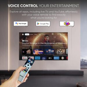 Nikai 50 Inch 4K UHD Smart Google TV | Dolby Vision & Atmos | HDR10 | 20W Powerful Speakers | Built-in Netflix, Prime Video, YouTube, Disney+ - 50NIKGOOGLE - Image 6