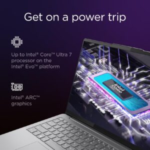 Lenovo Yoga Slim 7 14IMH9 Laptop (UAE Version), Intel Core Ultra 5 125H, 14"WUXGA OLED Display, 16GB RAM, 1TB SSD, Intel Arc Graphics, Win11, Luna Grey, [83CV00FNAX] + 2Y Premium Care - Image 5