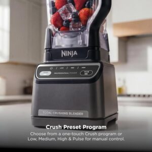 Ninja Professional Blender 2.0 | Smoothie Maker, Drink Mixer, Grinder, Ice Crusher | Total Crushing Technology, Auto-iQ Program, 1200W Power, XL 72-oz. Pitcher | Dark Grey | BR201AMZ - Image 6