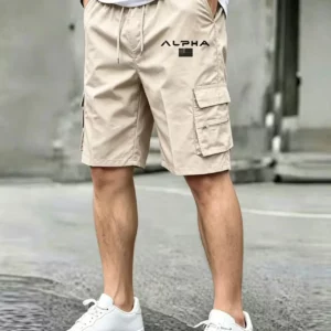 American Flag Printed Cargo Shorts Independence Day Eagle Shorts Summer Cargo Work Camping Multi-pocket Short Pants Streetwear - Image 6