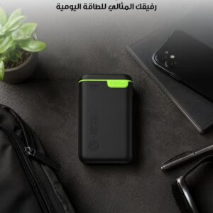 Goui 20000 mAh Kigo Power Bank Portable Charger – Simultaneous Charging for Smartphones, Tablets, Gaming Devices, Bluetooth & More – Compact, Travel-Friendly Design for On-the-Go Power Anywhere Black - Image 2