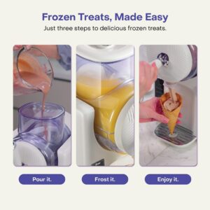 Nutricook Frost Ice Cream Maker – 2-in-1 Soft Serve & Slushie Machine | No Pre-Freezing | Slushie, Gelato, Frozen Yoghurt, Sorbet, Milkshake & More | 6 Modes, 7 Textures, 1.8L, 2 Yr Warranty - Image 5