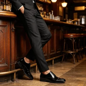 Social Male Shoe Comfortable Gentleman'S Stylish Business Men'S Dress Shoes Leather - Image 8