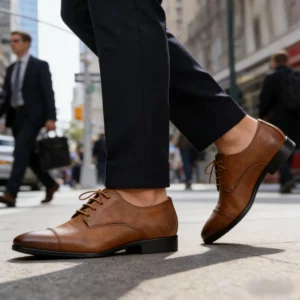 Social Male Shoe Comfortable Gentleman'S Stylish Business Men'S Dress Shoes Leather - Image 10