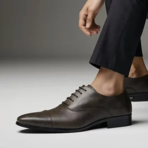 Social Male Shoe Comfortable Gentleman'S Stylish Business Men'S Dress Shoes Leather - Image 9