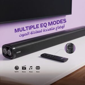 FASTER T2000W Theater Pro Sound Bar Speaker, 2.1CH Dolby 160W Audio, BT 5.0 | Home Theater Portable Speaker TV-ARC, PC, USB, AUX, OPT. Bluetooth Soundbar Dolby Audio Digital Plus Wireless Subwoofer - Image 7