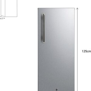 DAEWOO 250L Gross, Net 190L, Single Door Refrigerator, Air Flow System, De Frost, Powerful Cooling, Energy Efficient, Adjustable Storage, 10 Year Compressor and 1 Year Full Warranty-FR-250VSN-Silver - Image 4
