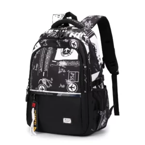 Camouflage graffiti Men's Backpacks Oxford Waterproof Shool Bags Laptop Bag Travel Backpack Senior High School Student Schoolbag - Image 5