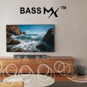 ULTIMEA 340W 5.1ch Soundbar with Dolby Atmos, Home Theater Sound System for Smart TV with 5.25" Wired Subwoofer & APP Control - Image 4