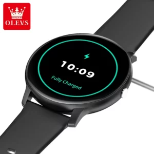 OLEVS 8201 Smart Watch Original Multifunctional Lectronic IP67 Waterproof Sports Fitness Tracker Silica Gel Bluetooth Smartwatch - Image 3