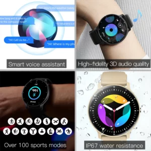OLEVS 8201 Smart Watch Original Multifunctional Lectronic IP67 Waterproof Sports Fitness Tracker Silica Gel Bluetooth Smartwatch - Image 6