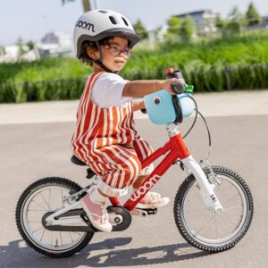 woom GO 2 Bicycle for Children 3 to 4.5 Years Old, 14-Inch Lightweight Bike with Handbrake, Steering Limiter & Chainguard for Boys & Girls - Image 3