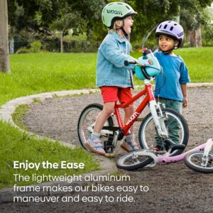 woom GO 2 Bicycle for Children 3 to 4.5 Years Old, 14-Inch Lightweight Bike with Handbrake, Steering Limiter & Chainguard for Boys & Girls - Image 4