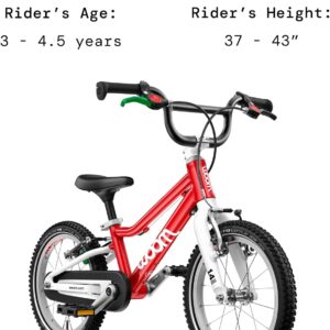 woom GO 2 Bicycle for Children 3 to 4.5 Years Old, 14-Inch Lightweight Bike with Handbrake, Steering Limiter & Chainguard for Boys & Girls - Image 7