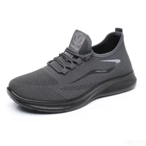 Men's Trendy Flat Bottom shoes Mesh Non Slip Lace Up Casual comfortable Shoes Lightweight Fashion Running Men sneakers - Image 5