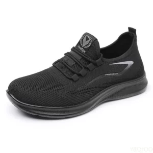 Men's Trendy Flat Bottom shoes Mesh Non Slip Lace Up Casual comfortable Shoes Lightweight Fashion Running Men sneakers - Image 3