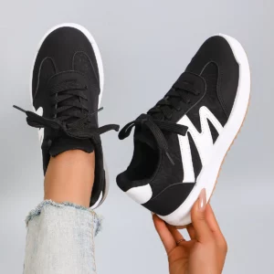Spring new women's sports shoes, fashionable, breathable, lightweight, non-slip, wear-resistant, casual sports shoes, flat shoes - Image 7