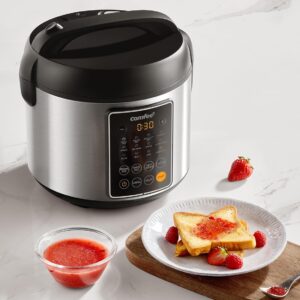 COMFEE' 14-in-1 Rice Cooker, Stainless Steel, 10-Cups Uncooked Rice - Image 4