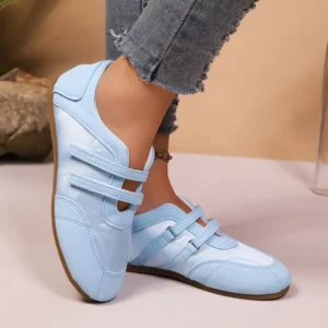 Flats Women's Sports Shoes Fashion Sneakers Casual Shallow Loafers Shoes Walking Ballet Shoes Trend Cozy Zapatillas De Mujer - Image 1