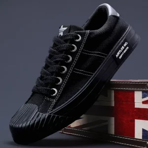 Men's Casual Shoes Classic Breathable Canvas Shoes Fashion Outdoor Sneakers for Men Lace Up Vulcanized Shoe Students Tenis Shoes - Image 4