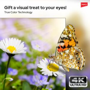 Impex 65 Inch 4K UHD Smart LED TV - 3840x2160 Resolution, Latest Android Version, Quad Core, Frameless Slim Television, A+ Panel, Wi-Fi, 3 HDMI, 2 USB, RJ45, E- Share Screen Share, Smart Energy Saving, 2 Year Warranty - Gloria 65 UHD Smart, Black GLORIA 65 UHD SMART Black - Image 6