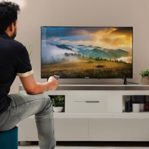 Krypton 40 Inch Frameless HD Smart LED TV With Remote Control, HDMI And USB Ports, Head Phone Jack, PC Audio In,Wi-Fi, Android 14.0 With E-Share, YouTube, Netflix Etc. - Image 2
