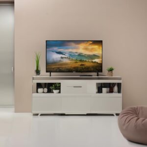 Krypton 40 Inch Frameless HD Smart LED TV With Remote Control, HDMI And USB Ports, Head Phone Jack, PC Audio In,Wi-Fi, Android 14.0 With E-Share, YouTube, Netflix Etc. - Image 3